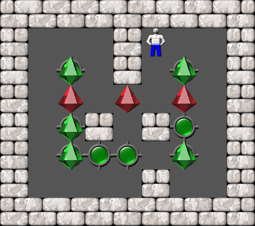 Sokoban Serg Belyaev 5 level 44